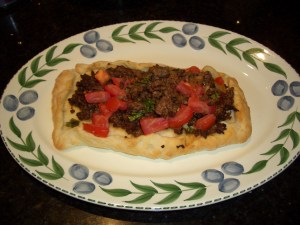 Lamb Pide - dairy free