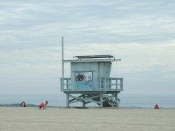 Life guard station, Venice Beach, California